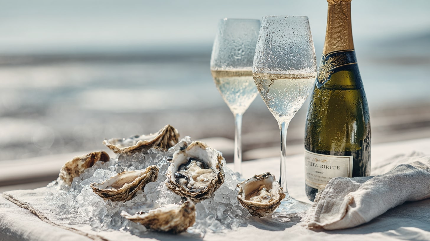 Champagne Extra Brut minéral et tendu idéal avec huîtres, sashimi et fromages affinés